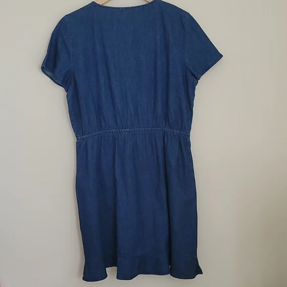 J.crew cambray Dress mercantil size L - Picture 4 of 9